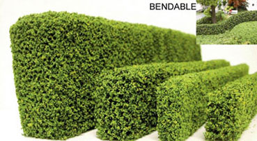 Dollhouse Miniature Hedge-Coated 1.25 X 1/2 X 12, 1Pc